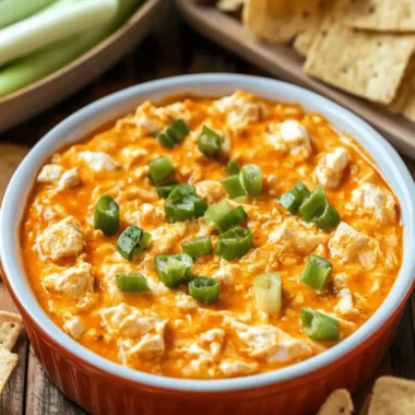Spicy Buffalo Chicken Dip: A Flavorful, Crowd-Pleasing Appetizer