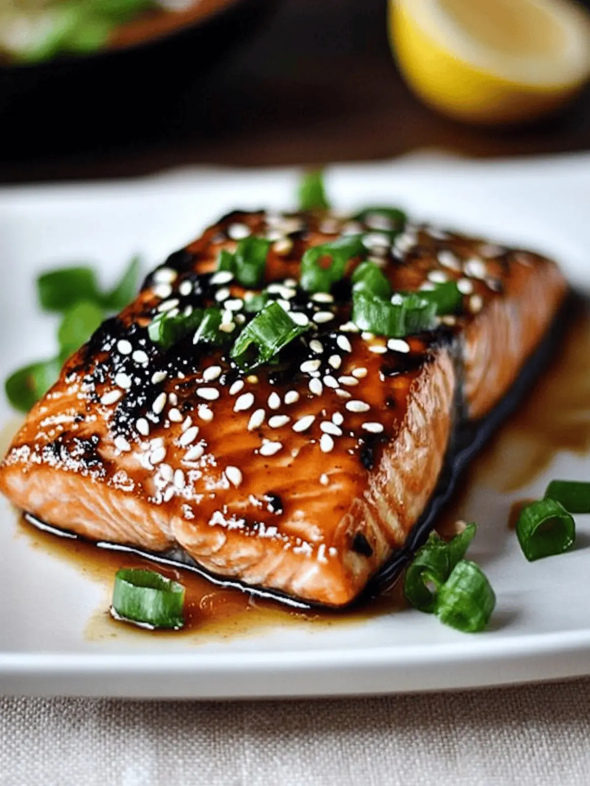 Toasted Sesame Ginger Salmon