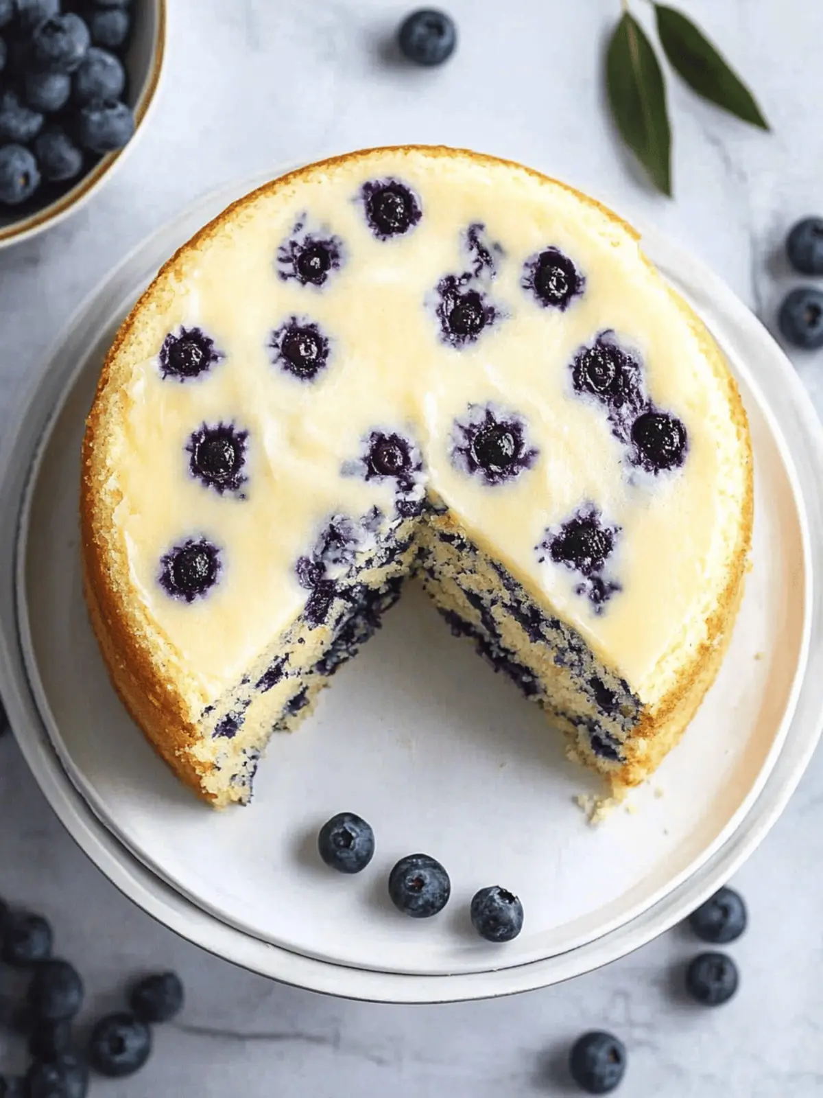 Lemon Blueberry Cake