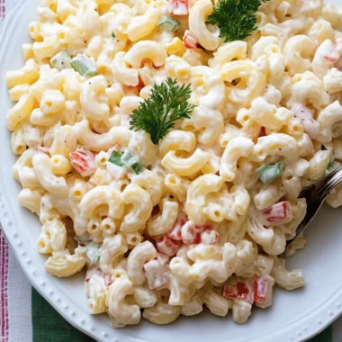 Sweet Tangy Amish Macaroni Salad