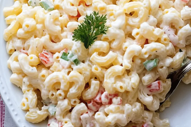Sweet Tangy Amish Macaroni Salad