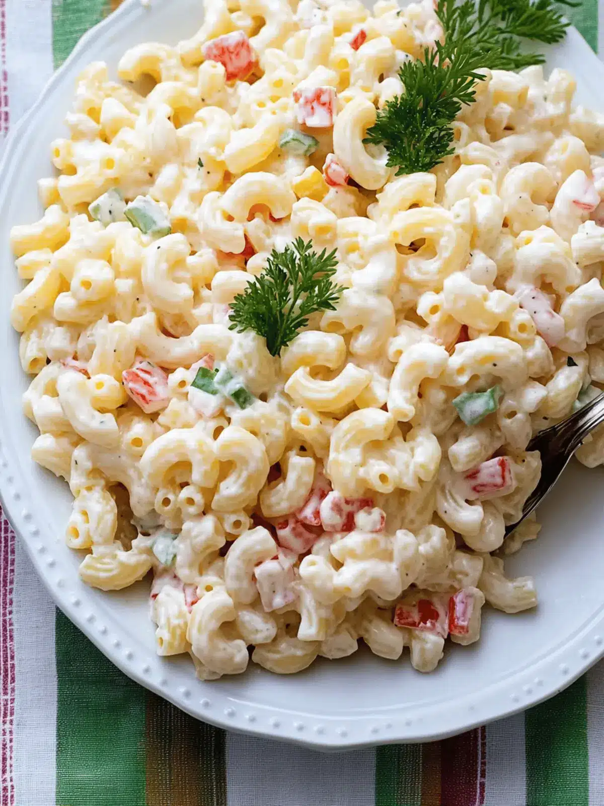 Sweet Tangy Amish Macaroni Salad