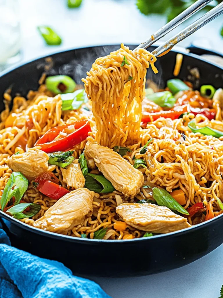 Savory Chicken Ramen Stir Fry for Quick Weeknight Comfort 3 Chicken Ramen Stir Fry