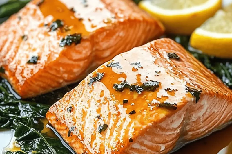 Honey Glazed Salmon