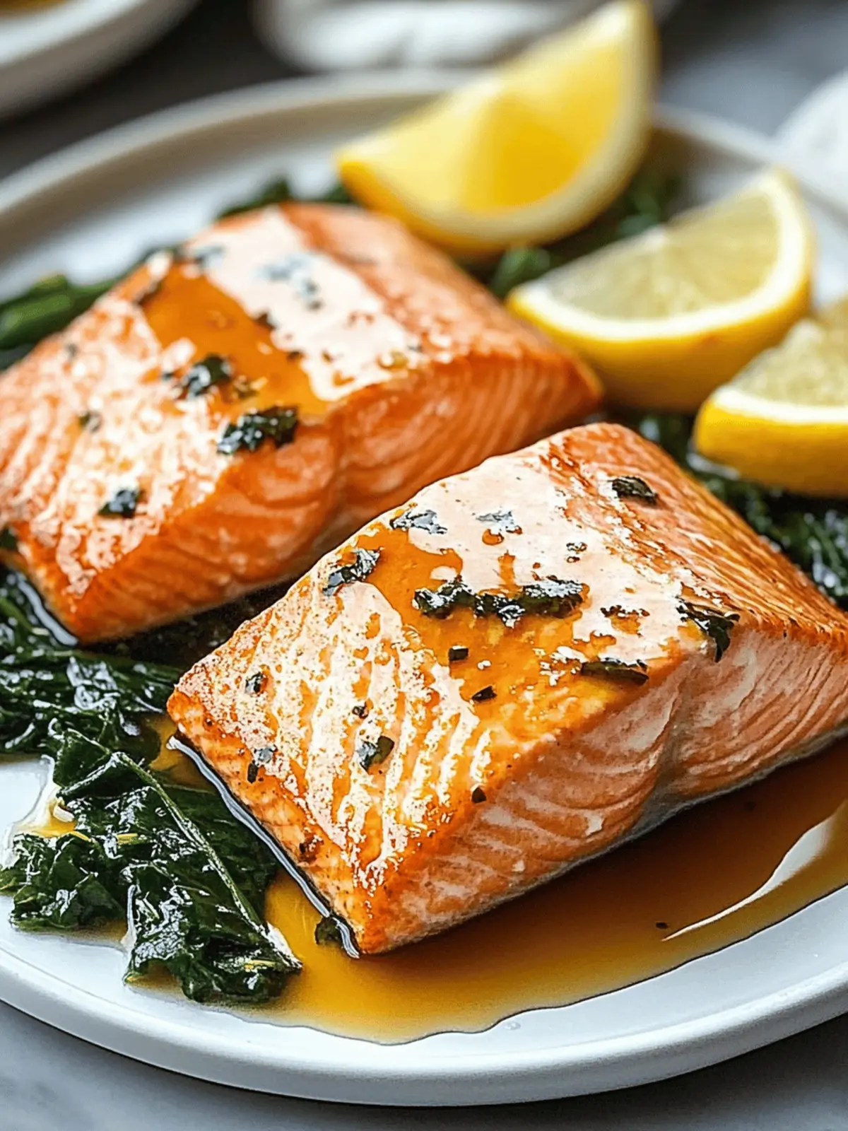 Honey Glazed Salmon