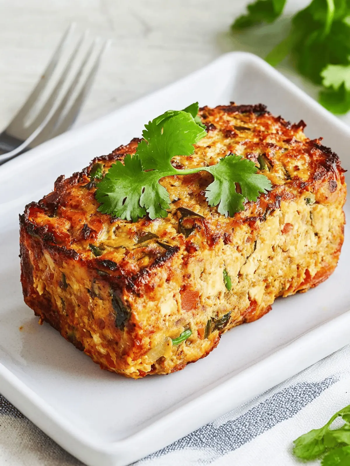 Tasty Thai Chicken Meatloaf