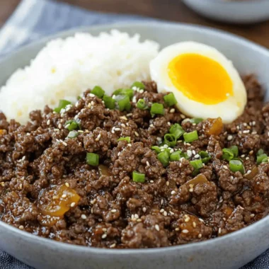 Easy Ground Beef Bulgogi