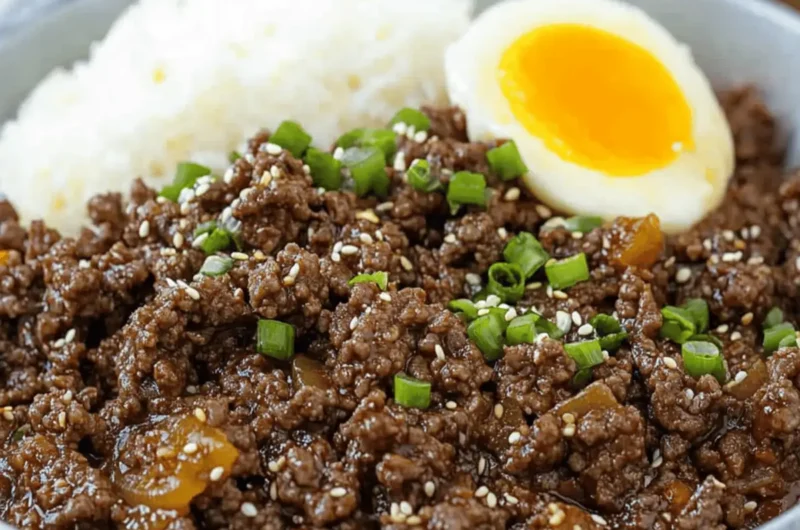 Easy Ground Beef Bulgogi