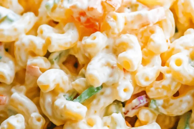 Hawaiian Macaroni Salad - THIS IS NOT DIET FOOD
