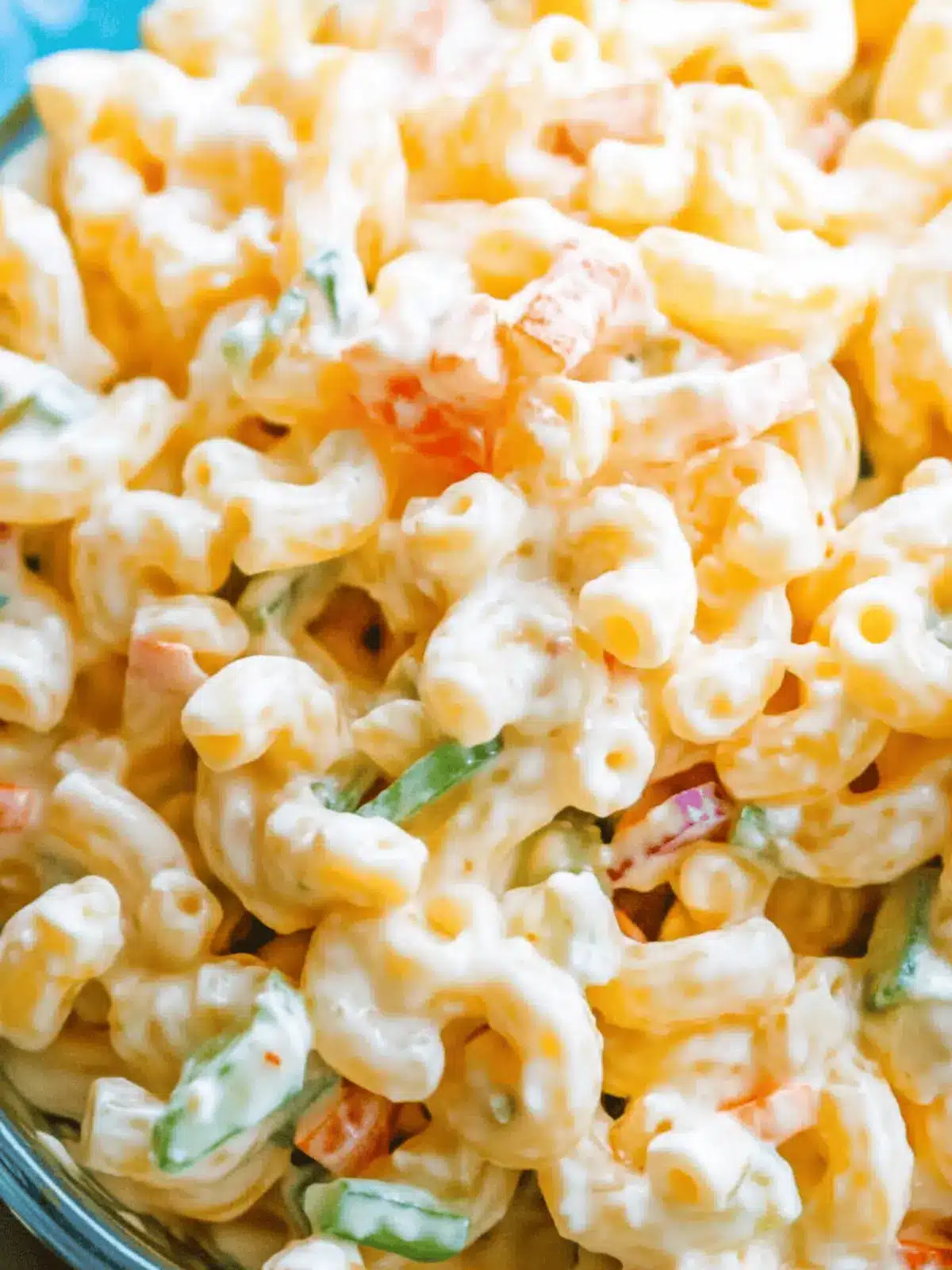 Hawaiian Macaroni Salad - THIS IS NOT DIET FOOD