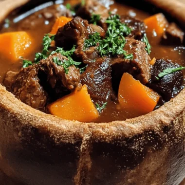 Witch's Cauldron Beef Stew Dinner