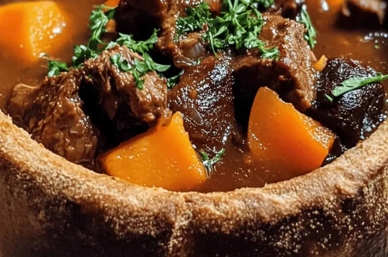 Witch's Cauldron Beef Stew Dinner