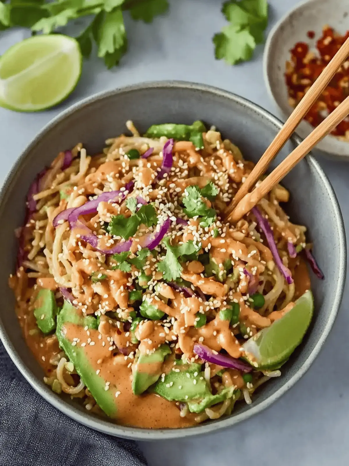 Delicious Cold Sesame Peanut Pasta Salad for Quick Meals 4 Cold Sesame Peanut Pasta Salad
