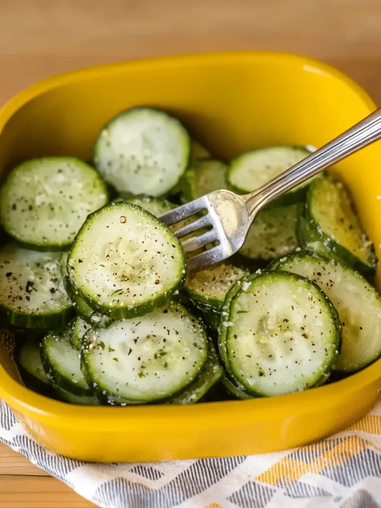 Danish Pickled Cucumbers (Syltede Agurker)