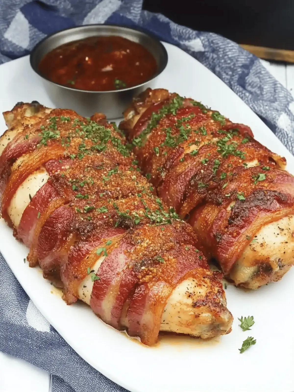 Savory Bacon-Wrapped Chicken in the Oven for Perfect Crunch 5 Bacon-Wrapped Chicken in the Oven