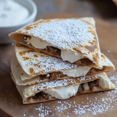 Mouthwatering S’mores Quesadilla