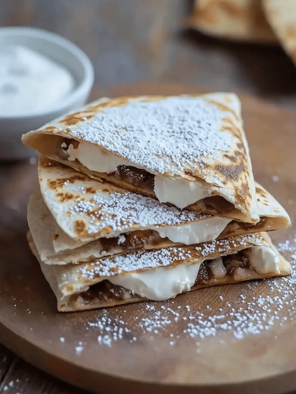 Mouthwatering S’mores Quesadilla