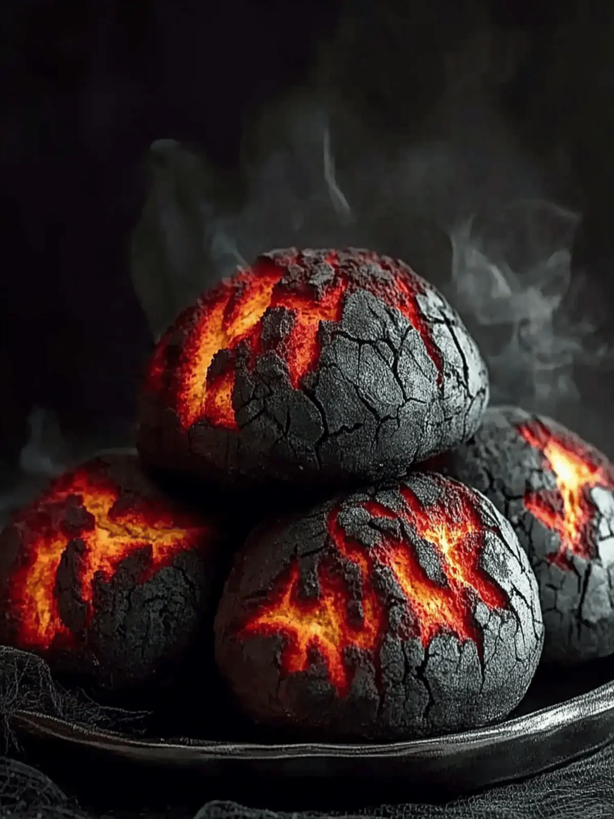 Easy Halloween Brimstone Bread