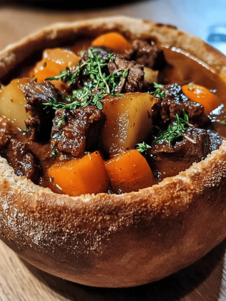 Witch's Cauldron Beef Stew Dinner