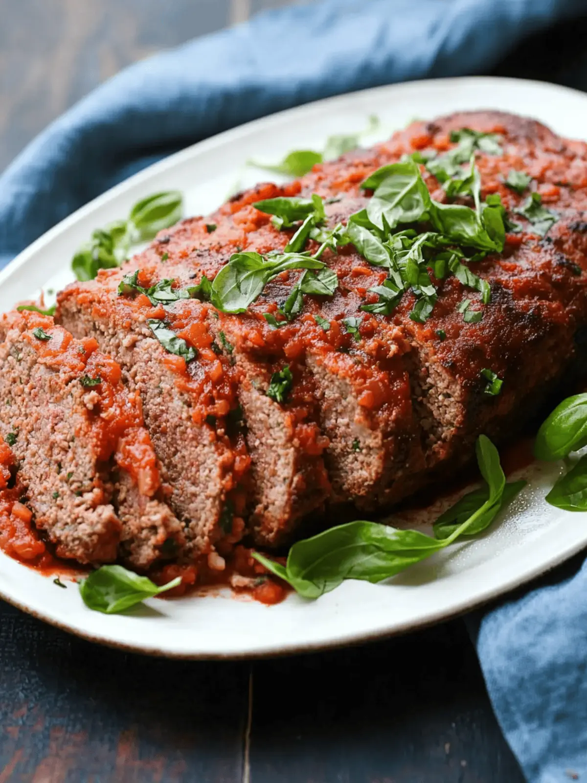 Savory Italian Meatloaf: Comfort Food in 30 Minutes 3 Italian Meatloaf