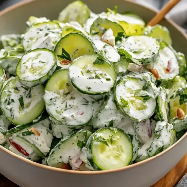 Cucumber Ranch Crack Salad: Your Perfect Summer Side Dish