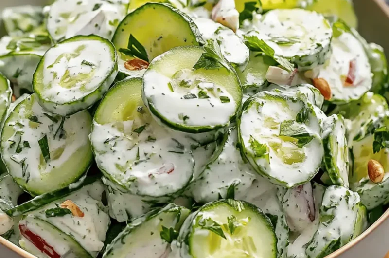 Cucumber Ranch Crack Salad: Your Perfect Summer Side Dish