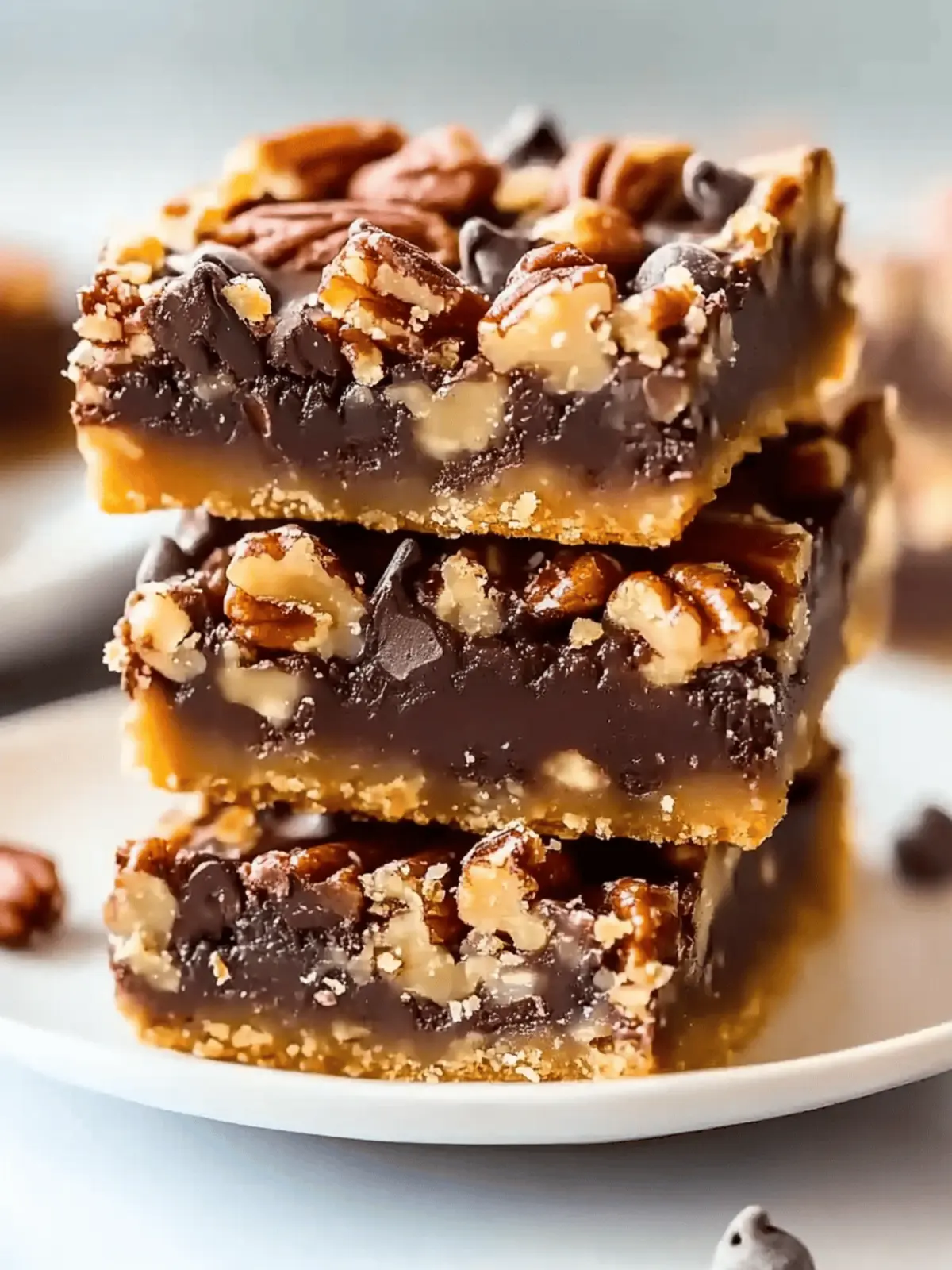 Gooey Chocolate Pecan Pie Magic Bars You Can’t Resist 2 Gooey Chocolate Pecan Pie Magic Bars