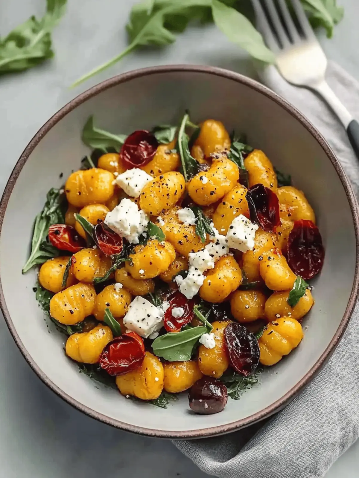 Irresistible Pumpkin Gnocchi with Feta