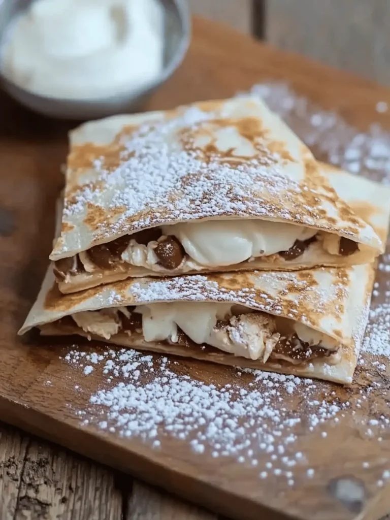 Mouthwatering S'mores Quesadilla: Quick & Easy Delight 4 Mouthwatering S’mores Quesadilla