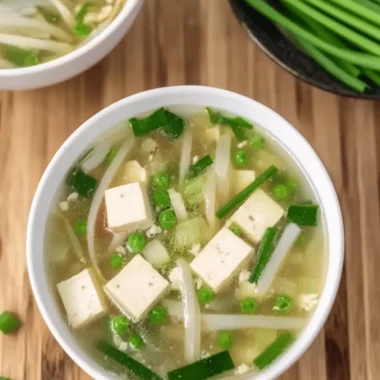 Vegetable Tofu Soup