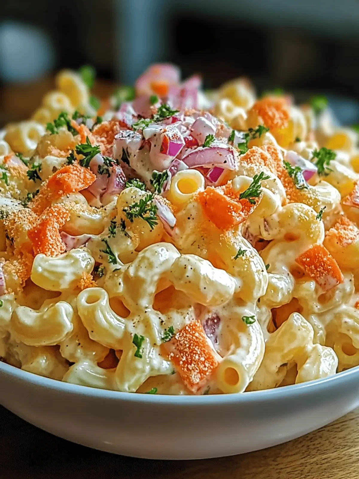 Guy Fieri Macaroni Salad