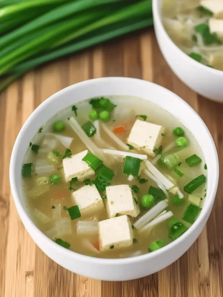 Vegetable Tofu Soup
