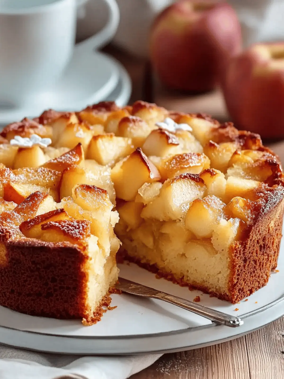 Tasty Italian Apple Cake