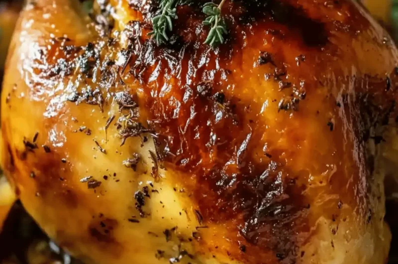 Maple Glazed Oven Roasted Cornish Hen