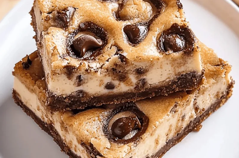 Chocolate Chip Cheesecake Bars: Your New Sweet Obsession 1 Chocolate Chip Cheesecake Bars
