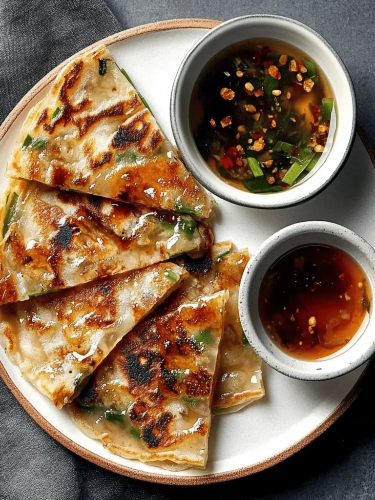 Irresistibly Crisp Scallion Pancakes You Can Make at Home 2 Scallion Pancakes