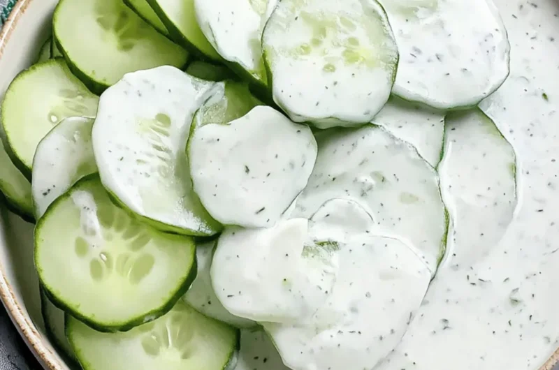 Creamy Cucumbers
