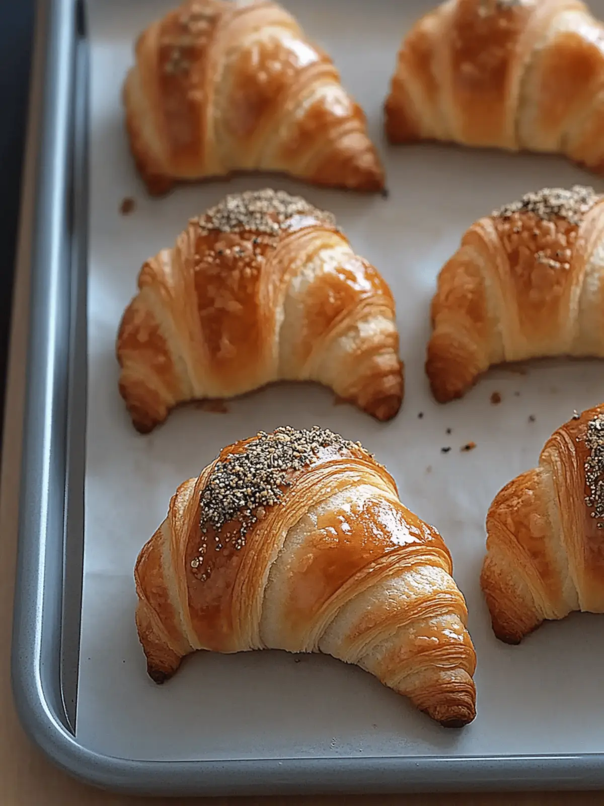 Aromatic Za’atar Croissants