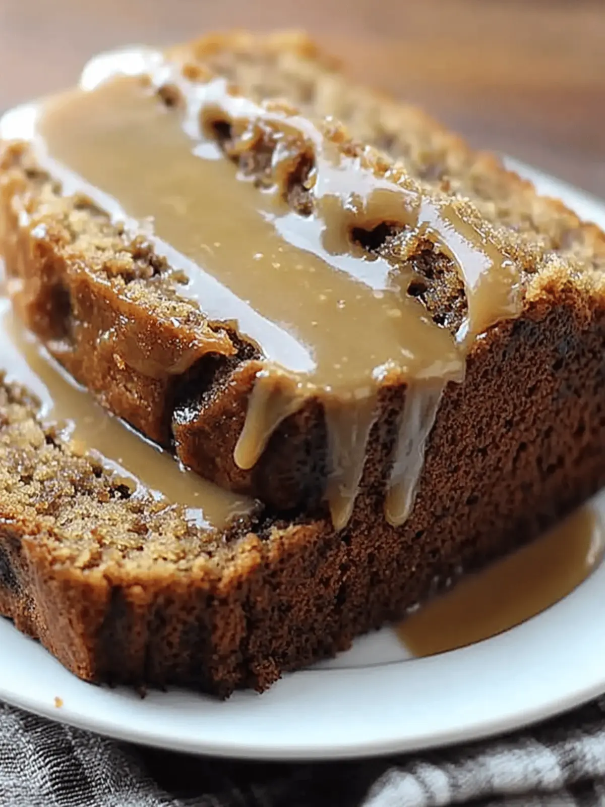 Caramel Macchiato Banana Bread