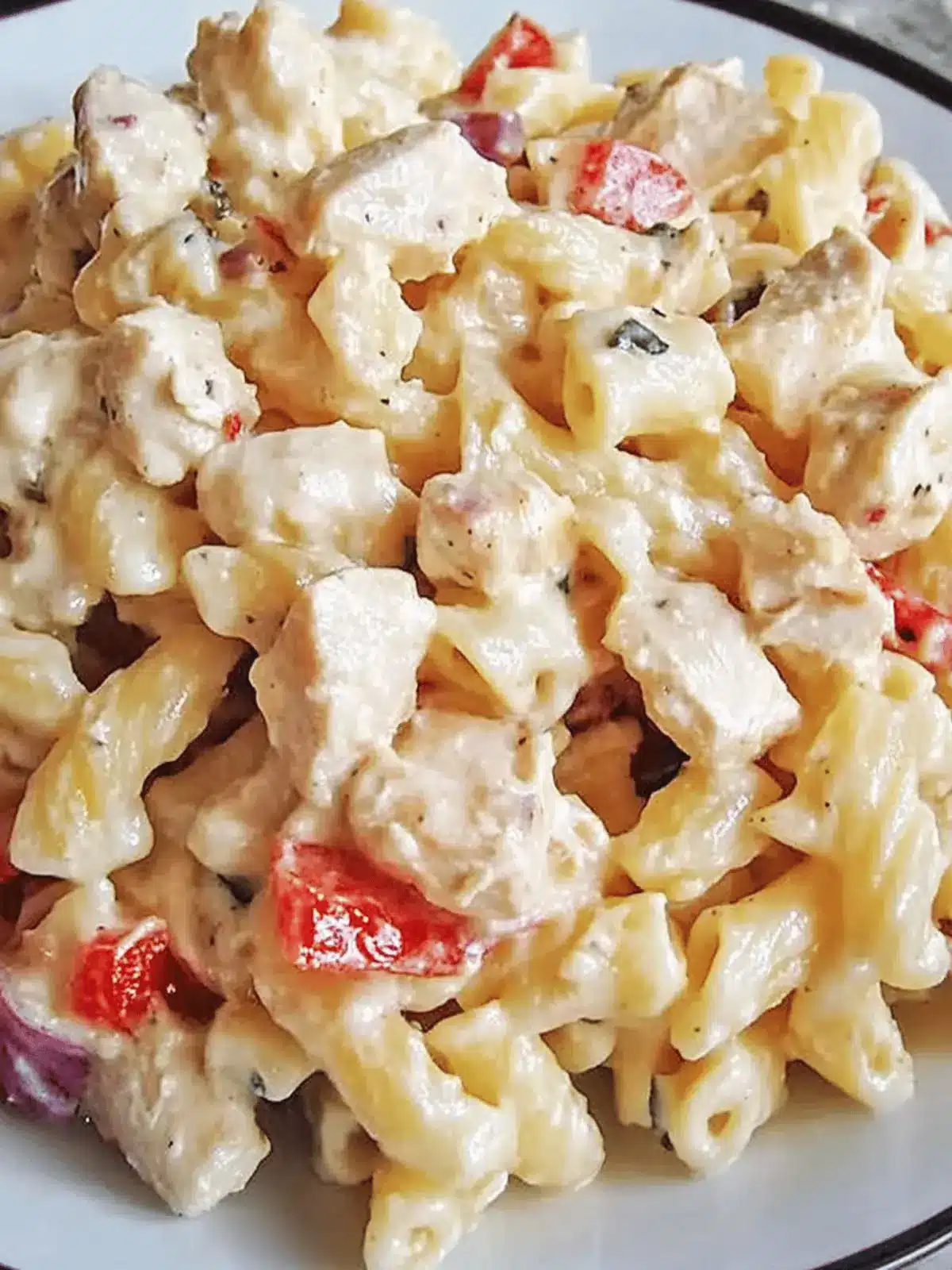 Delicious Chicken Caesar Pasta Salad for Flavorful Meals 3 Chicken Caesar Pasta Salad