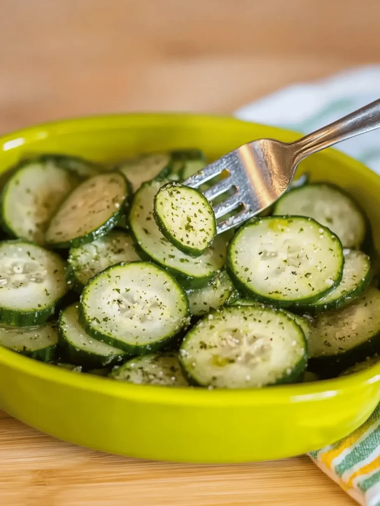 Danish Pickled Cucumbers (Syltede Agurker)