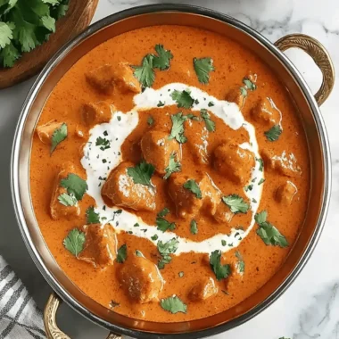 Simple Butter Chicken with Coconut Milk
