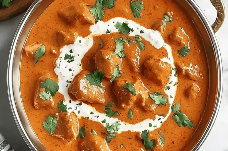 Simple Butter Chicken with Coconut Milk