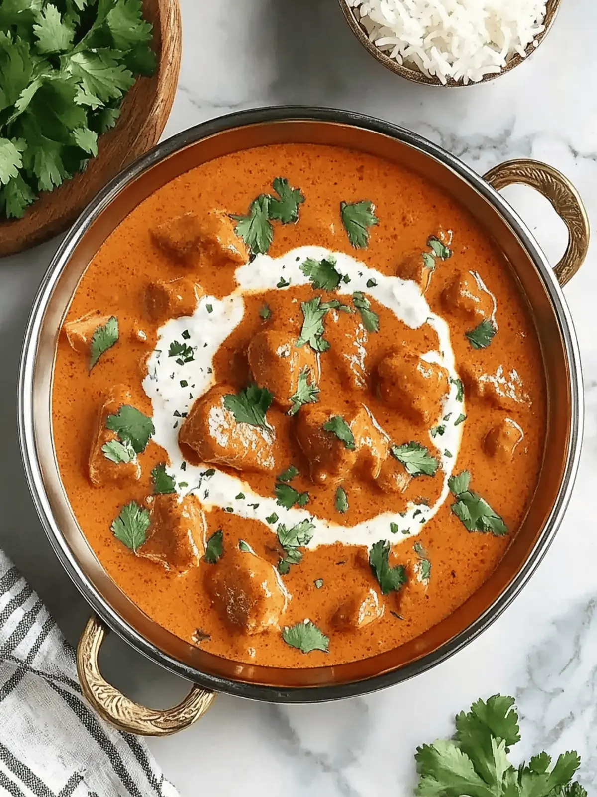 Simple Butter Chicken with Coconut Milk