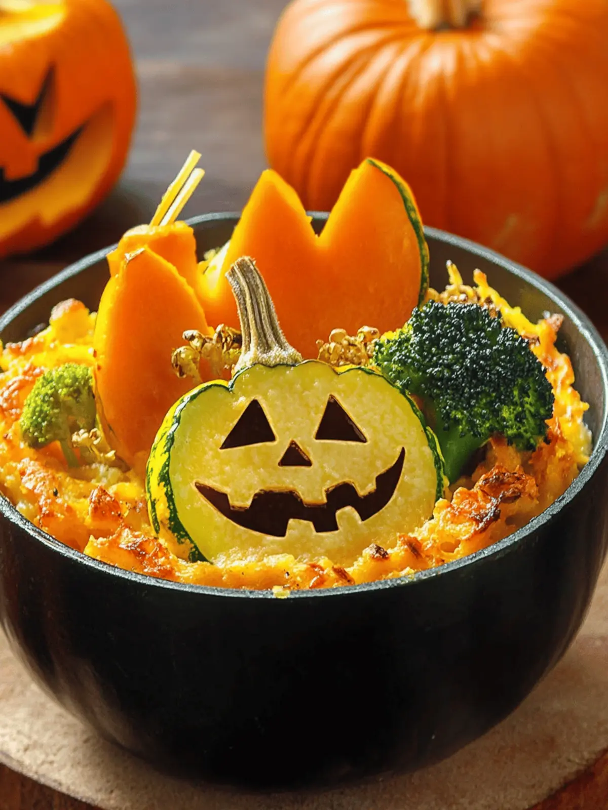Halloween Japanese Kabocha Pumpkin Gratin That's Spooktacularly Delicious 2 Halloween Japanese kabocha pumpkin gratin
