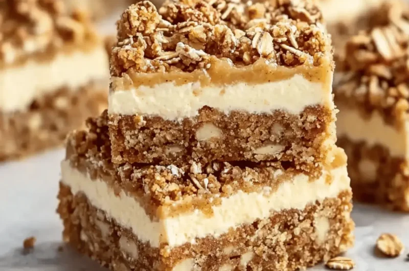 Sweet Pumpkin Cheesecake Oatmeal Bars for Cozy Fall Treats 1 Sweet Pumpkin Cheesecake Oatmeal Bars