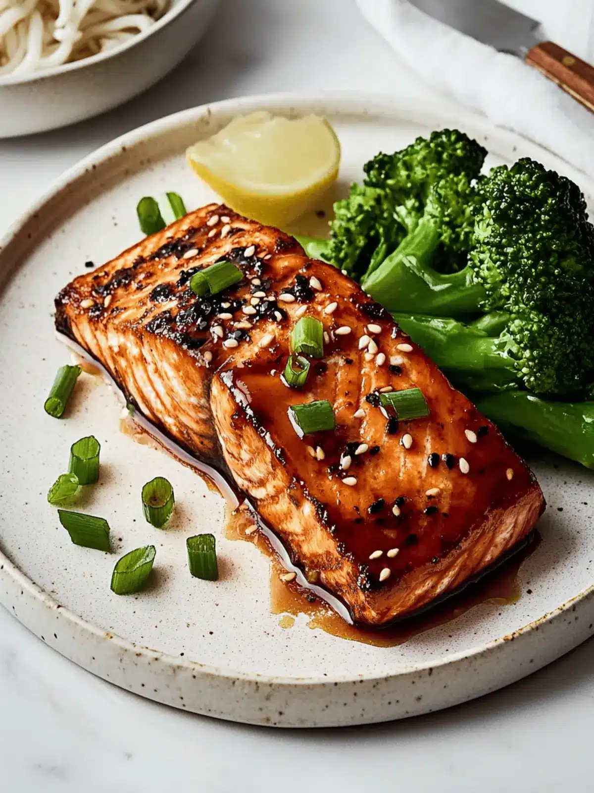 Miso Glazed Salmon