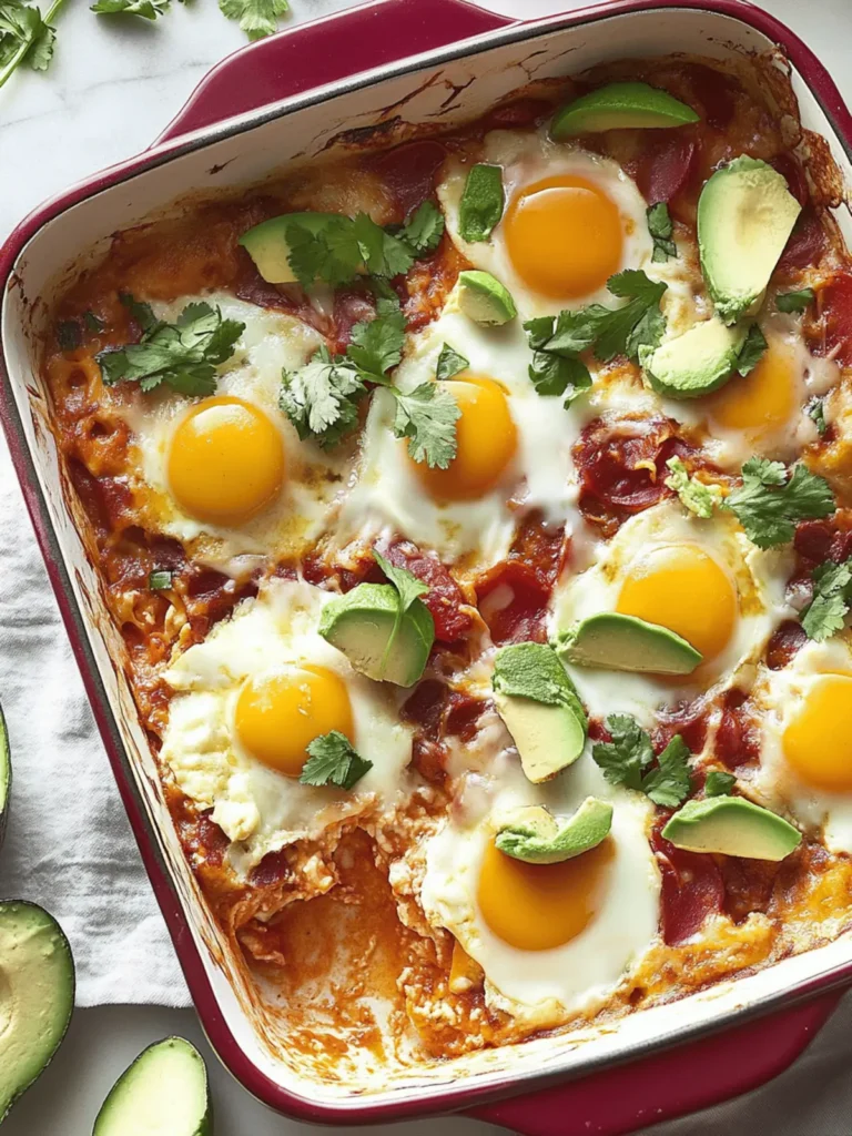 Hearty Huevos Rancheros Casserole for Cozy Breakfasts 4 Huevos Rancheros Casserole