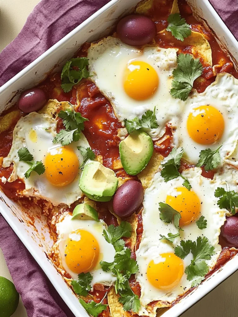 Hearty Huevos Rancheros Casserole for Cozy Breakfasts 3 Huevos Rancheros Casserole