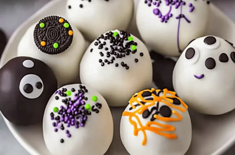 5-Ingredient Halloween Oreo Balls